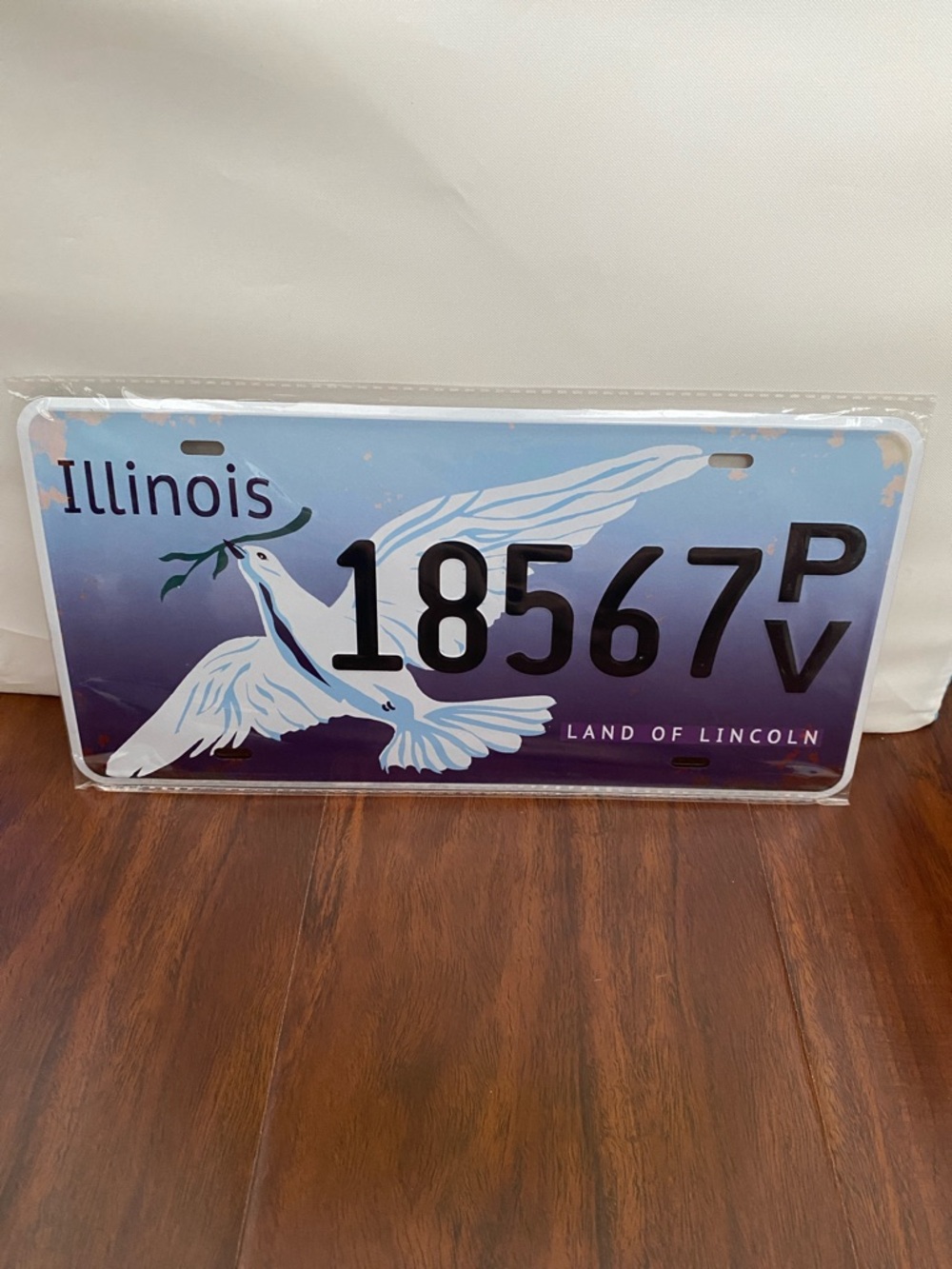 Illinois License Plate